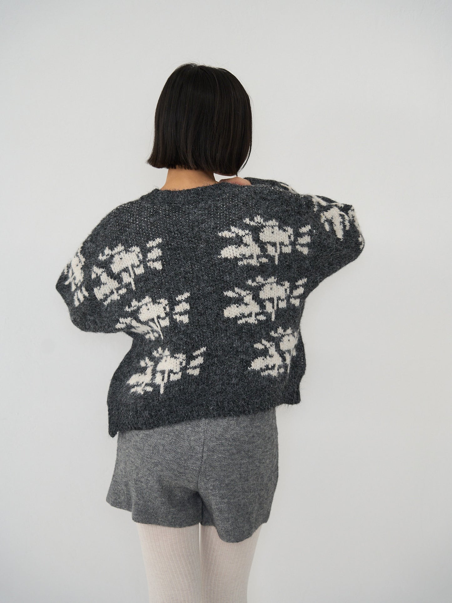nordic wool cardigan