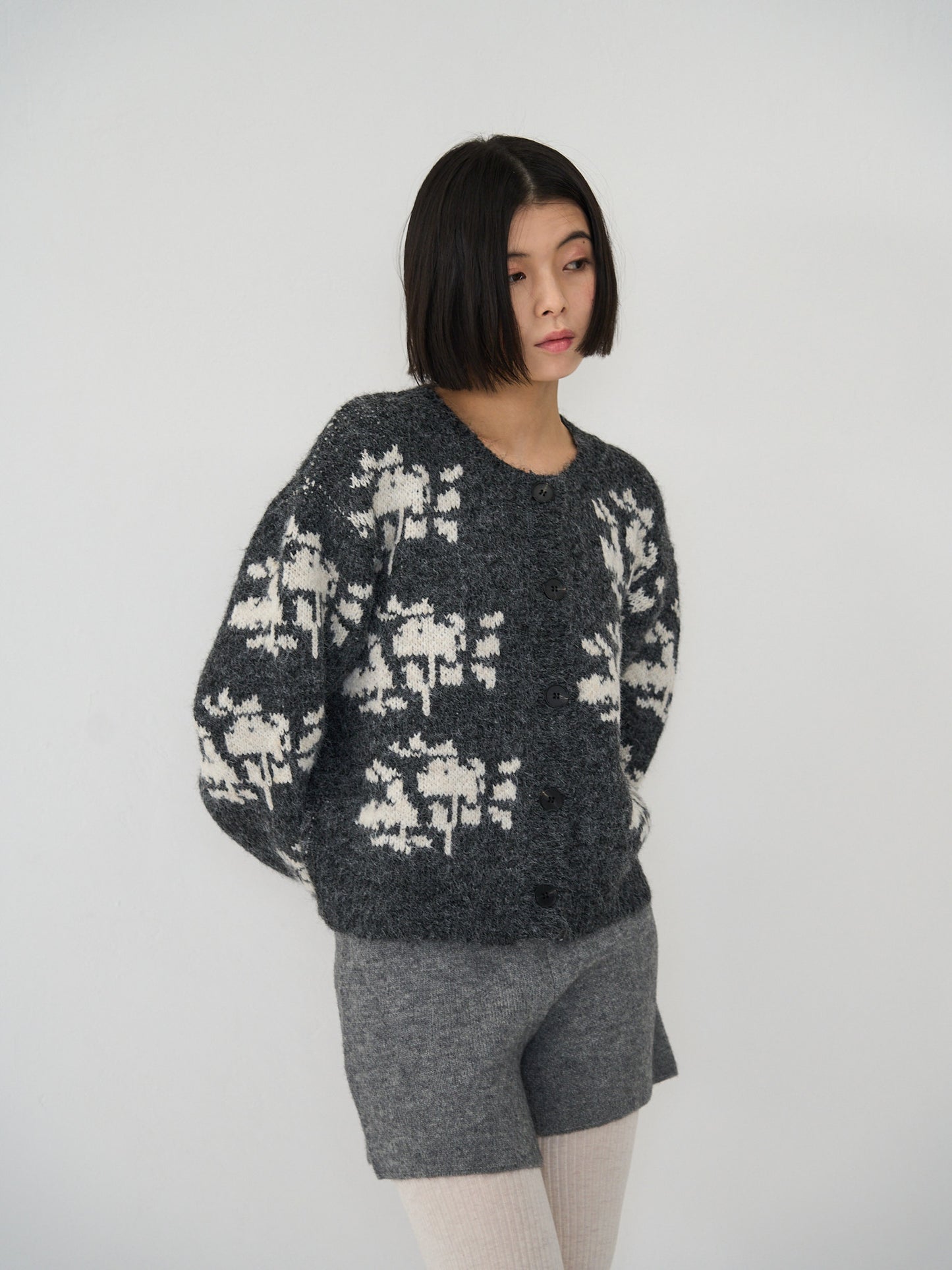 nordic wool cardigan