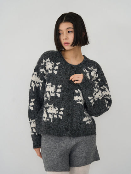 nordic wool cardigan