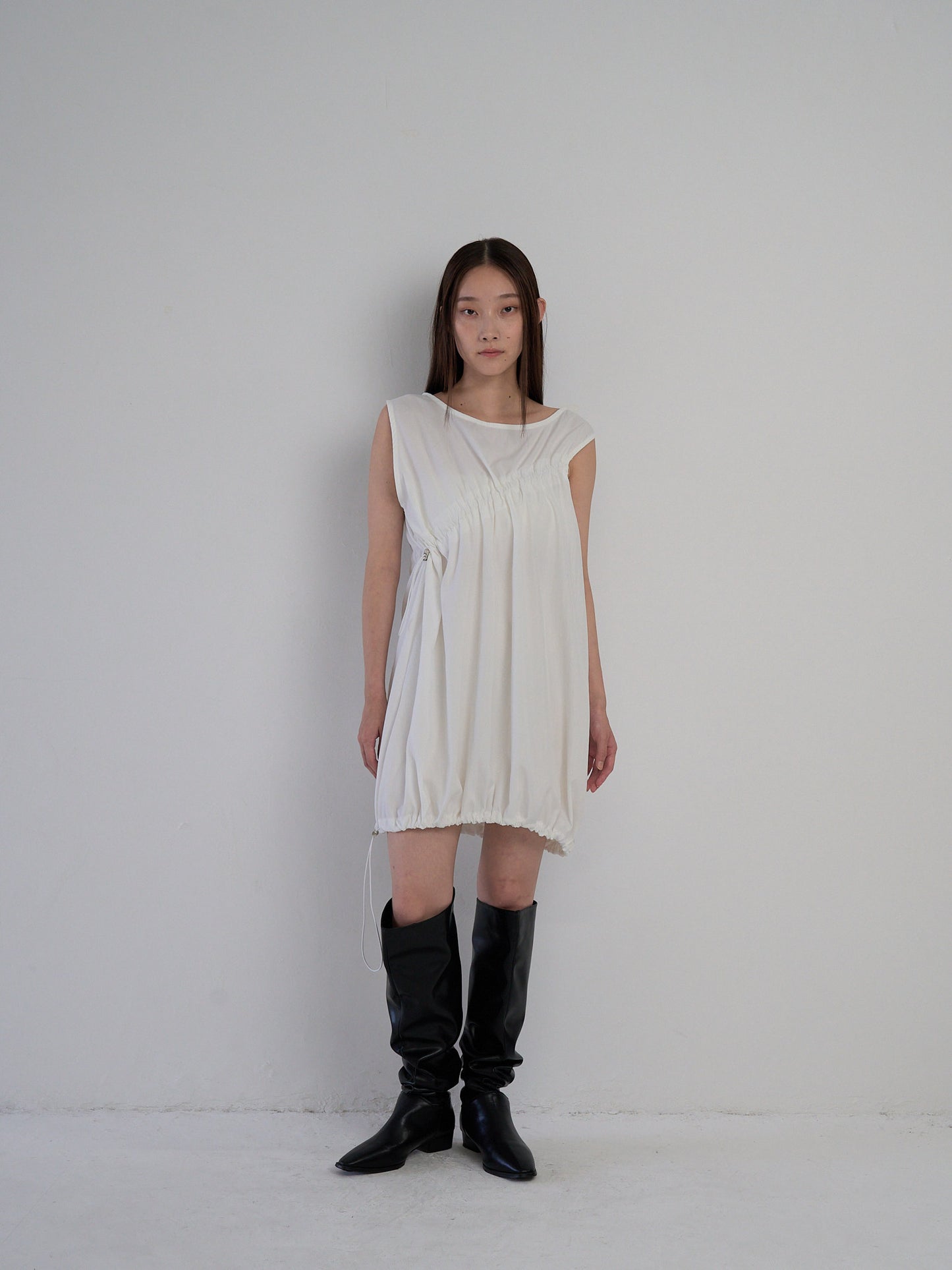 nylon gather one piece