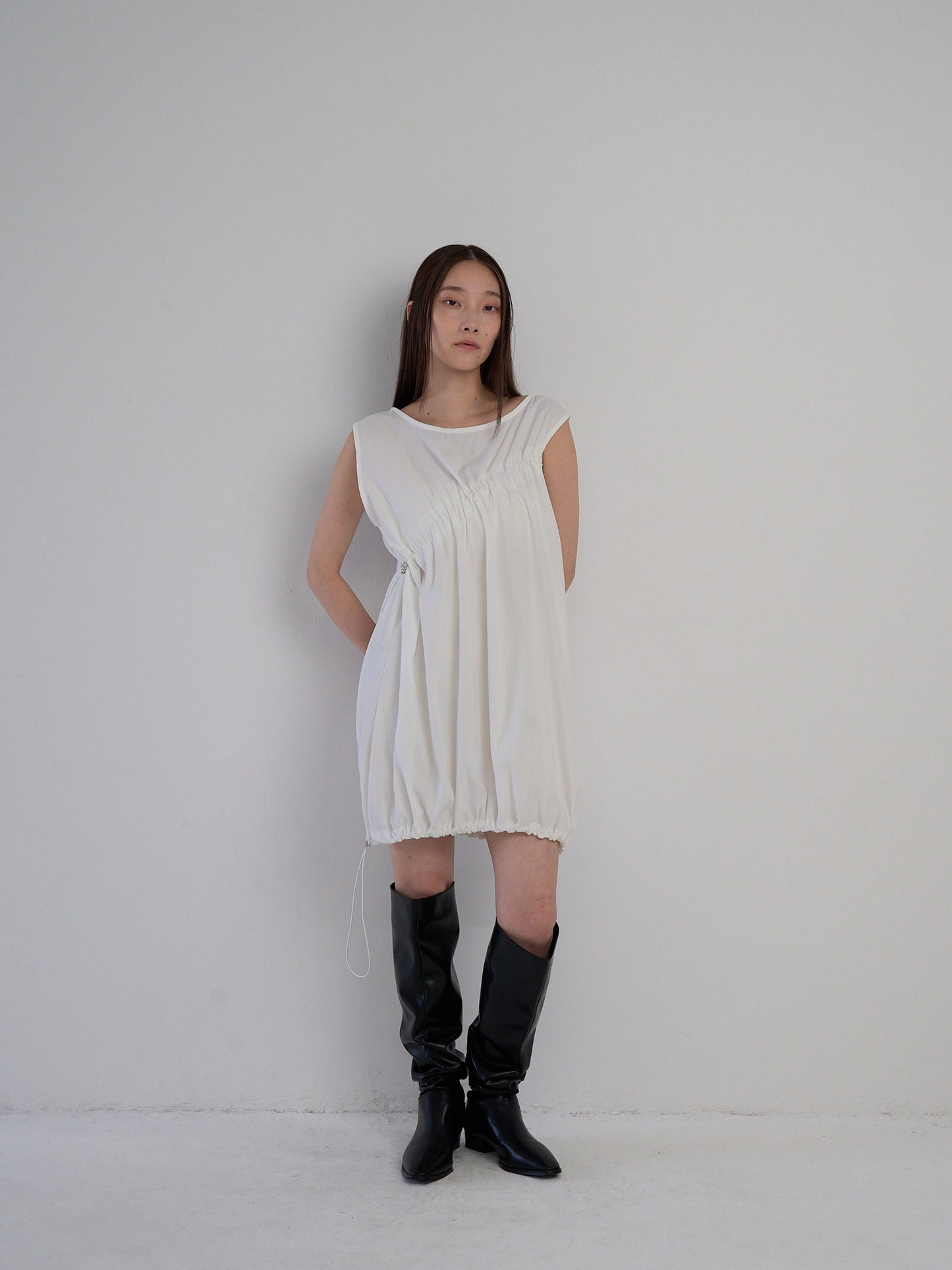 nylon gather one piece