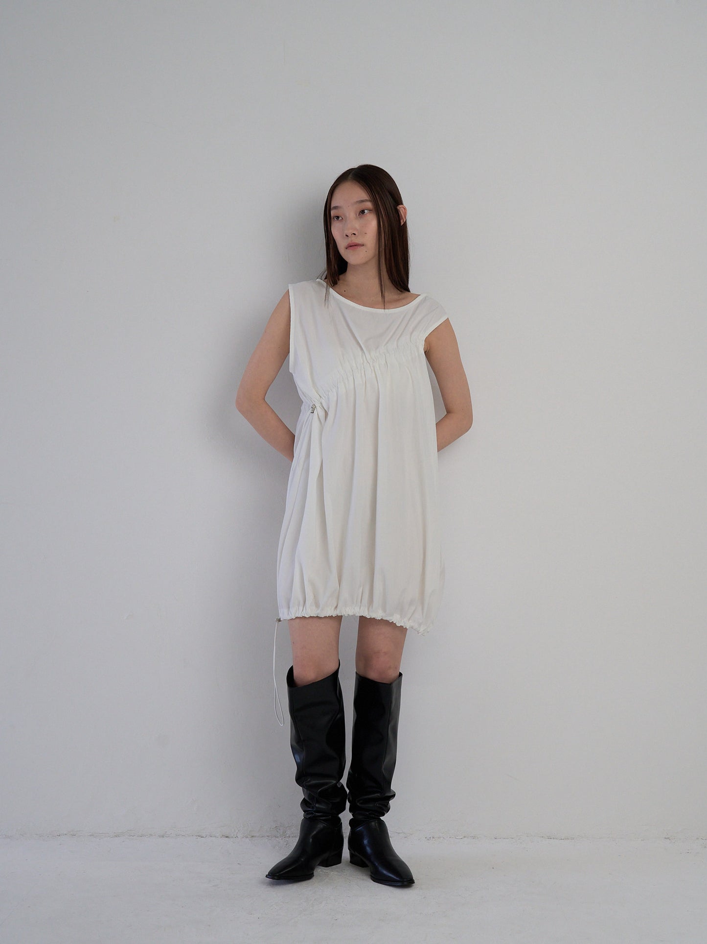 nylon gather one piece