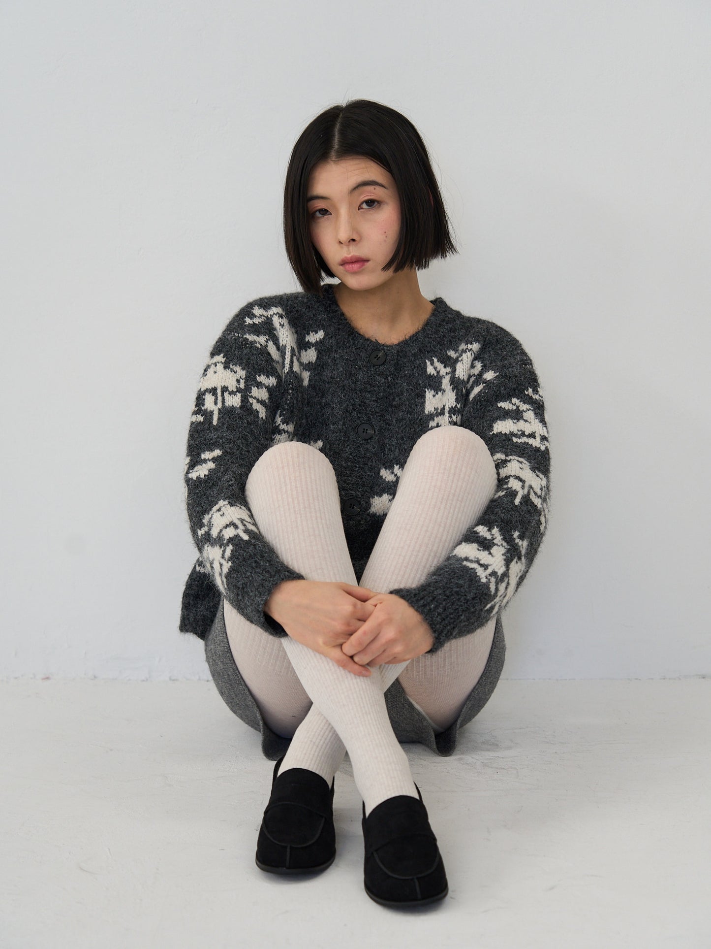 nordic wool cardigan