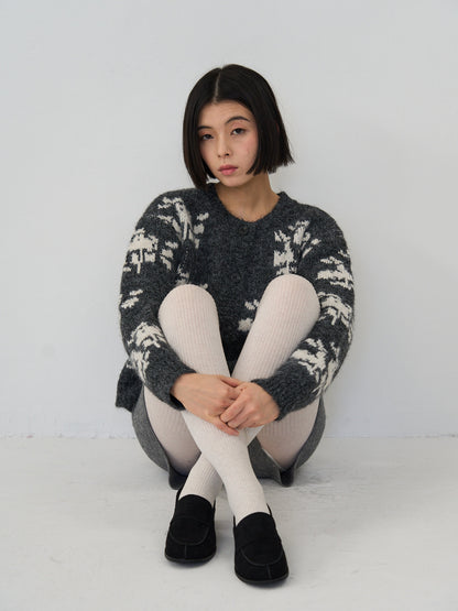 nordic wool cardigan