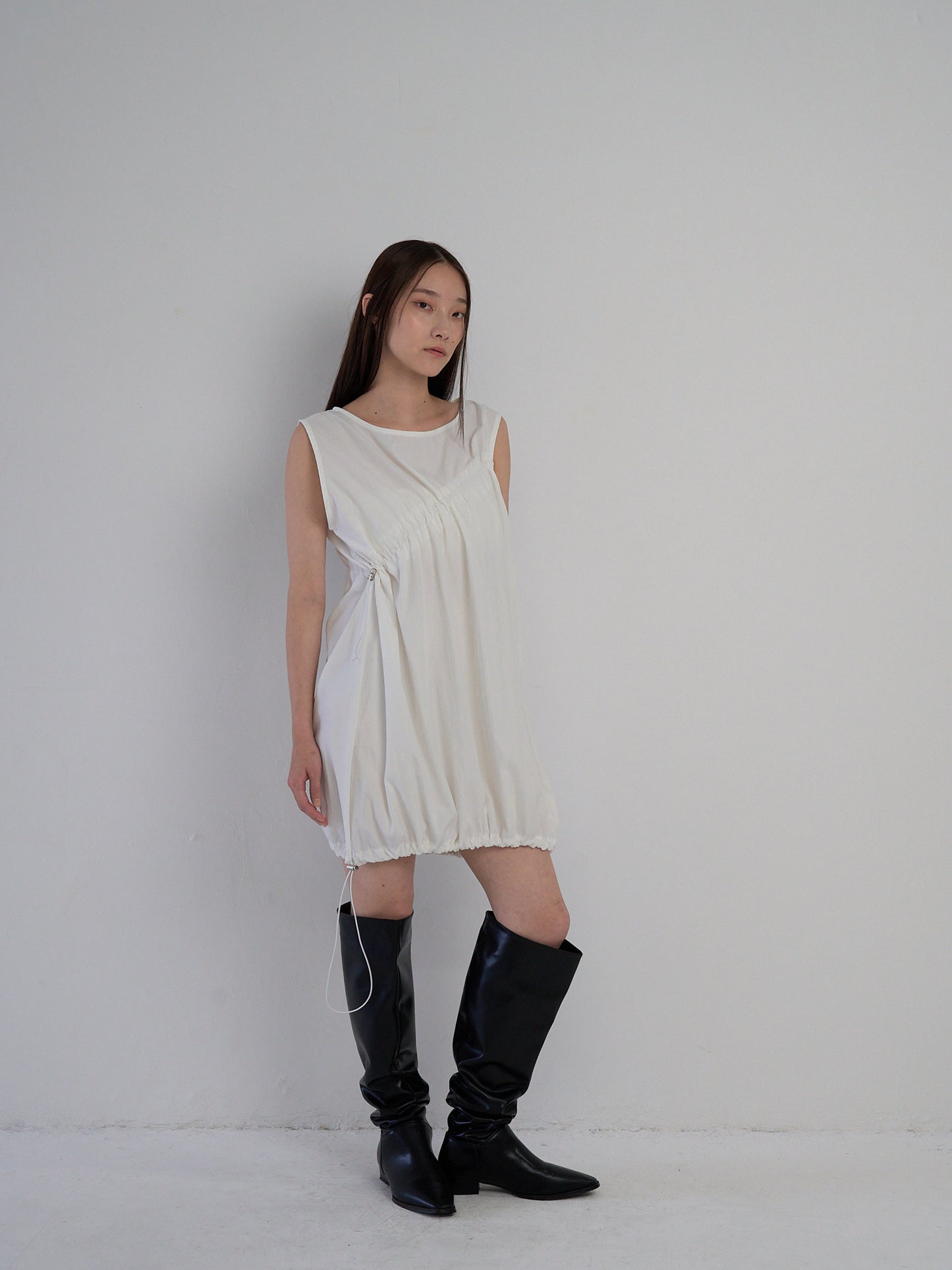 nylon gather one piece