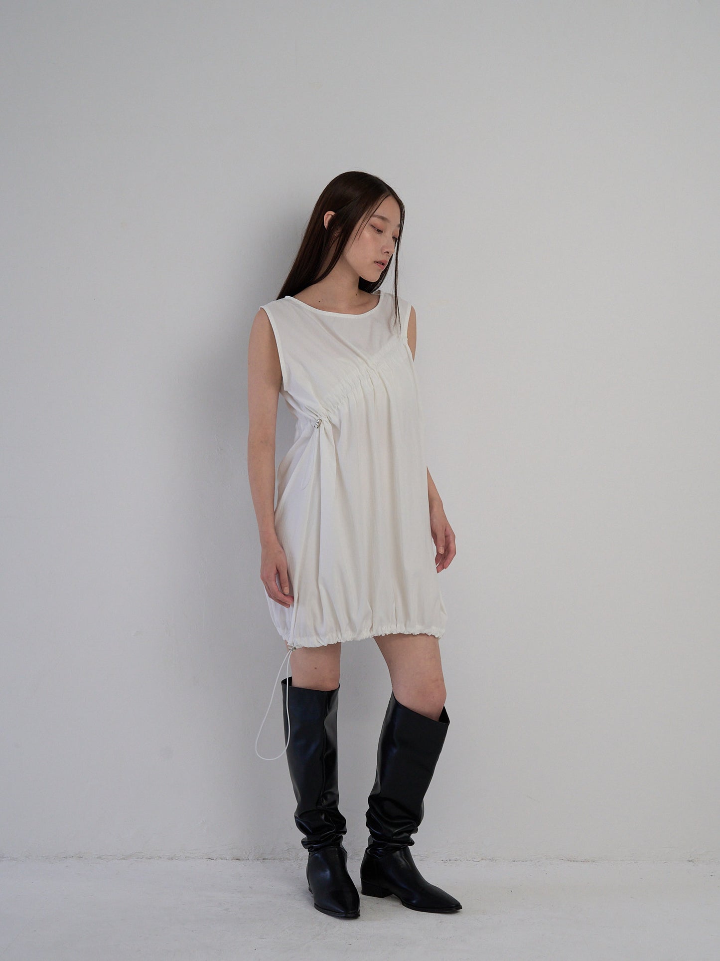 nylon gather one piece