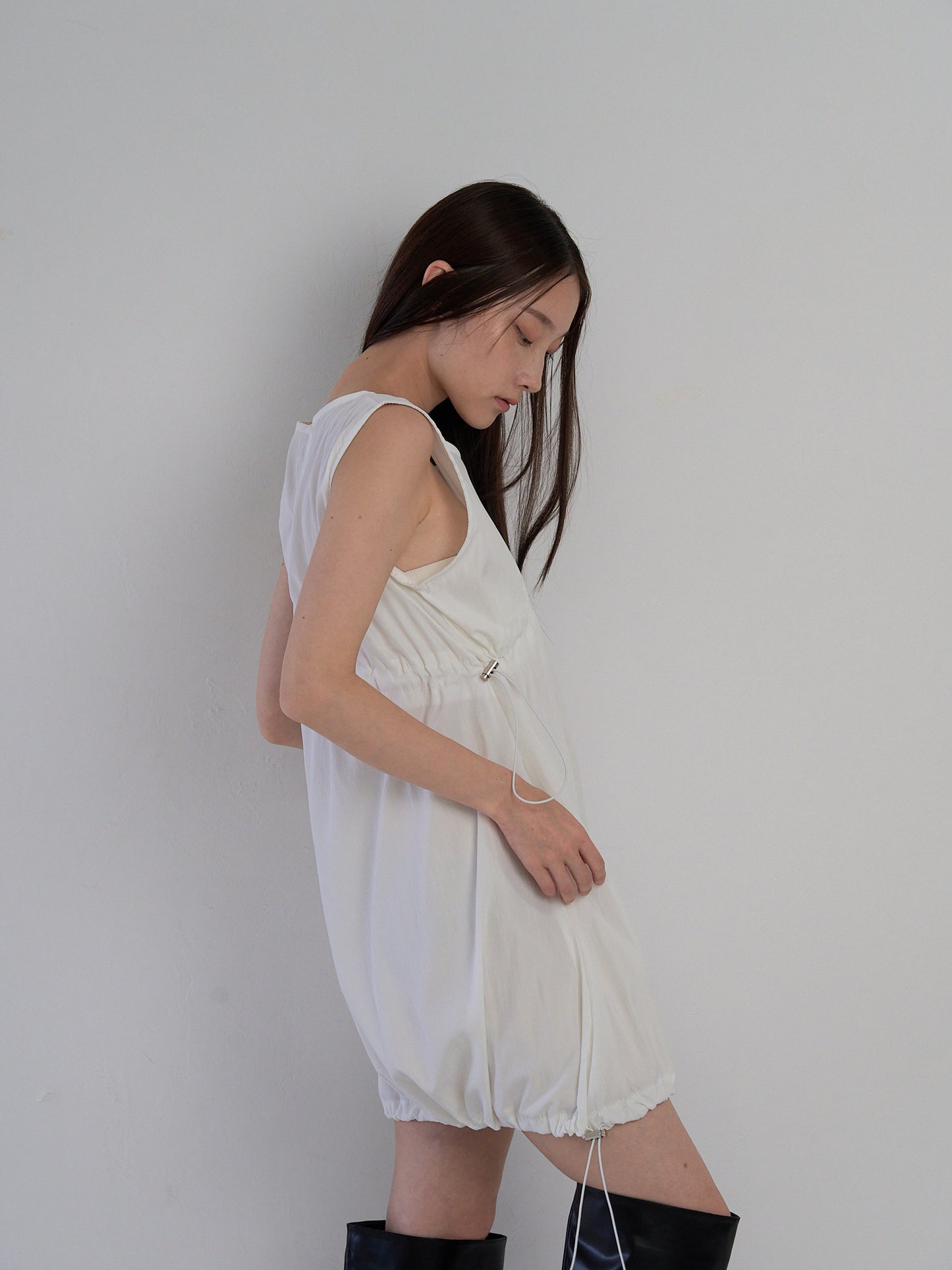 nylon gather one piece