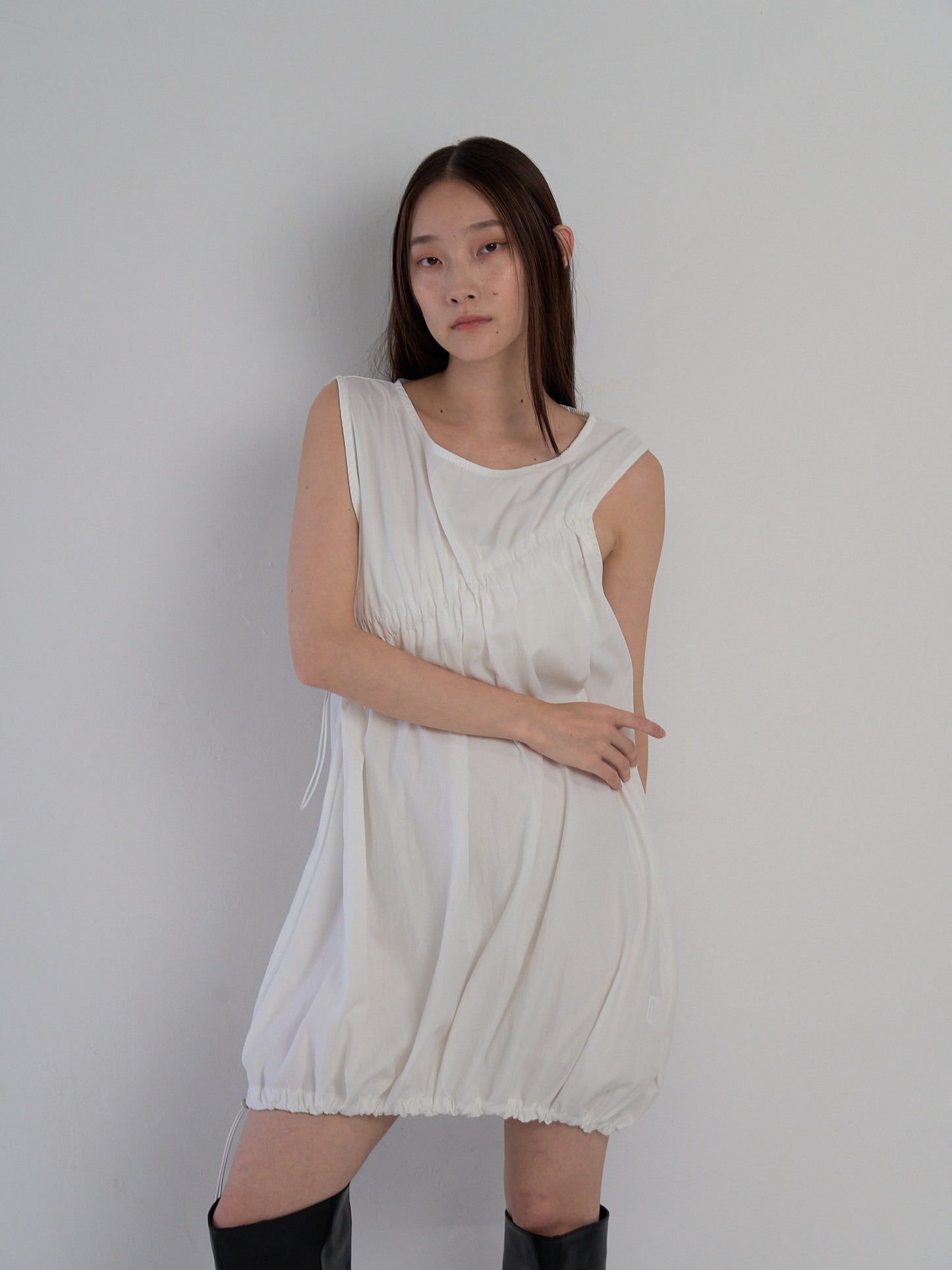 nylon gather one piece