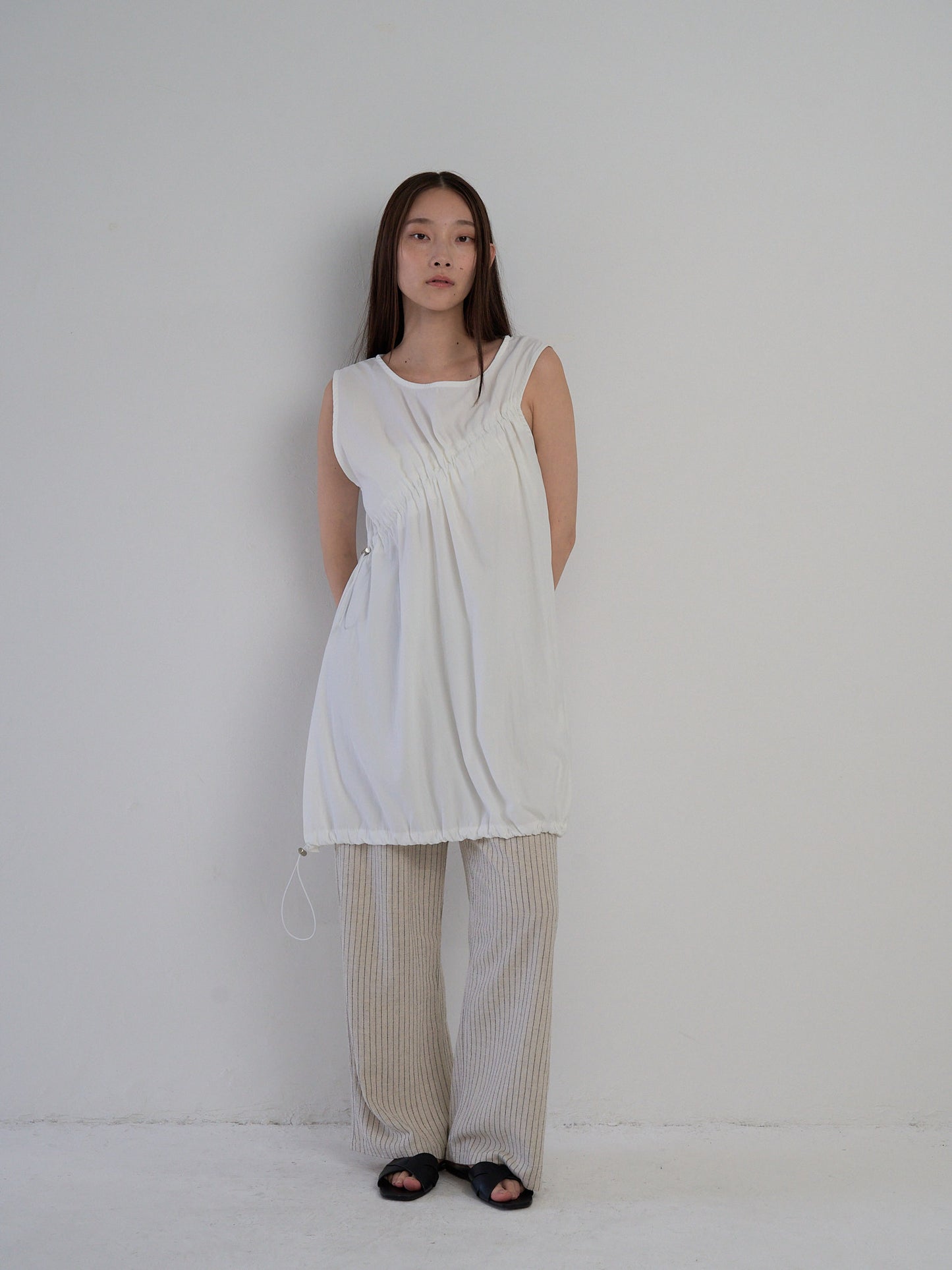 nylon gather one piece