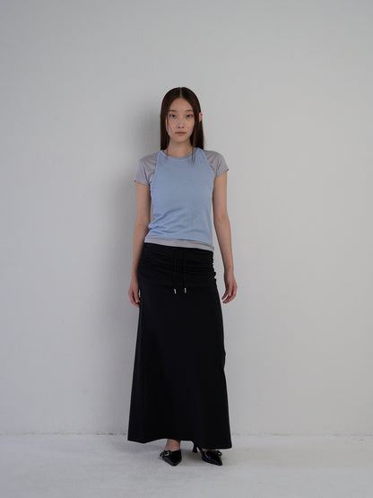 halter layered tops