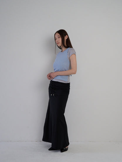halter layered tops