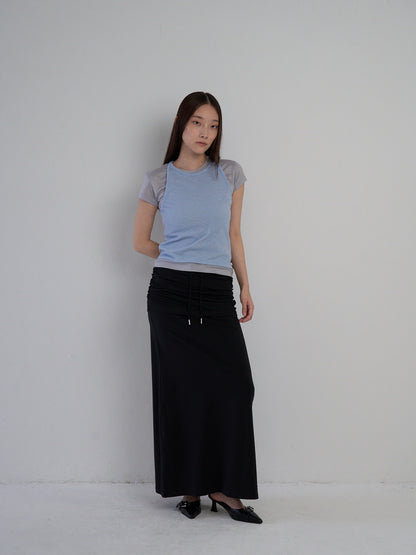 halter layered tops