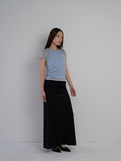 halter layered tops