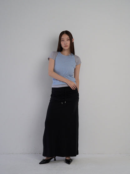 halter layered tops