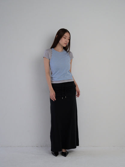 halter layered tops