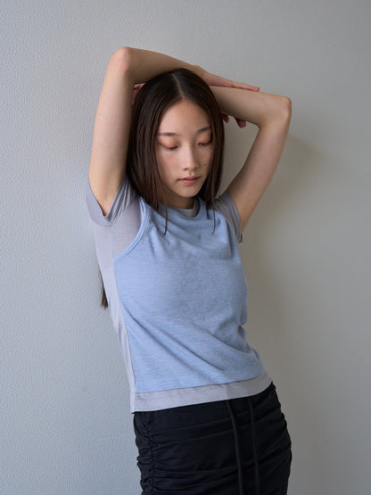 halter layered tops