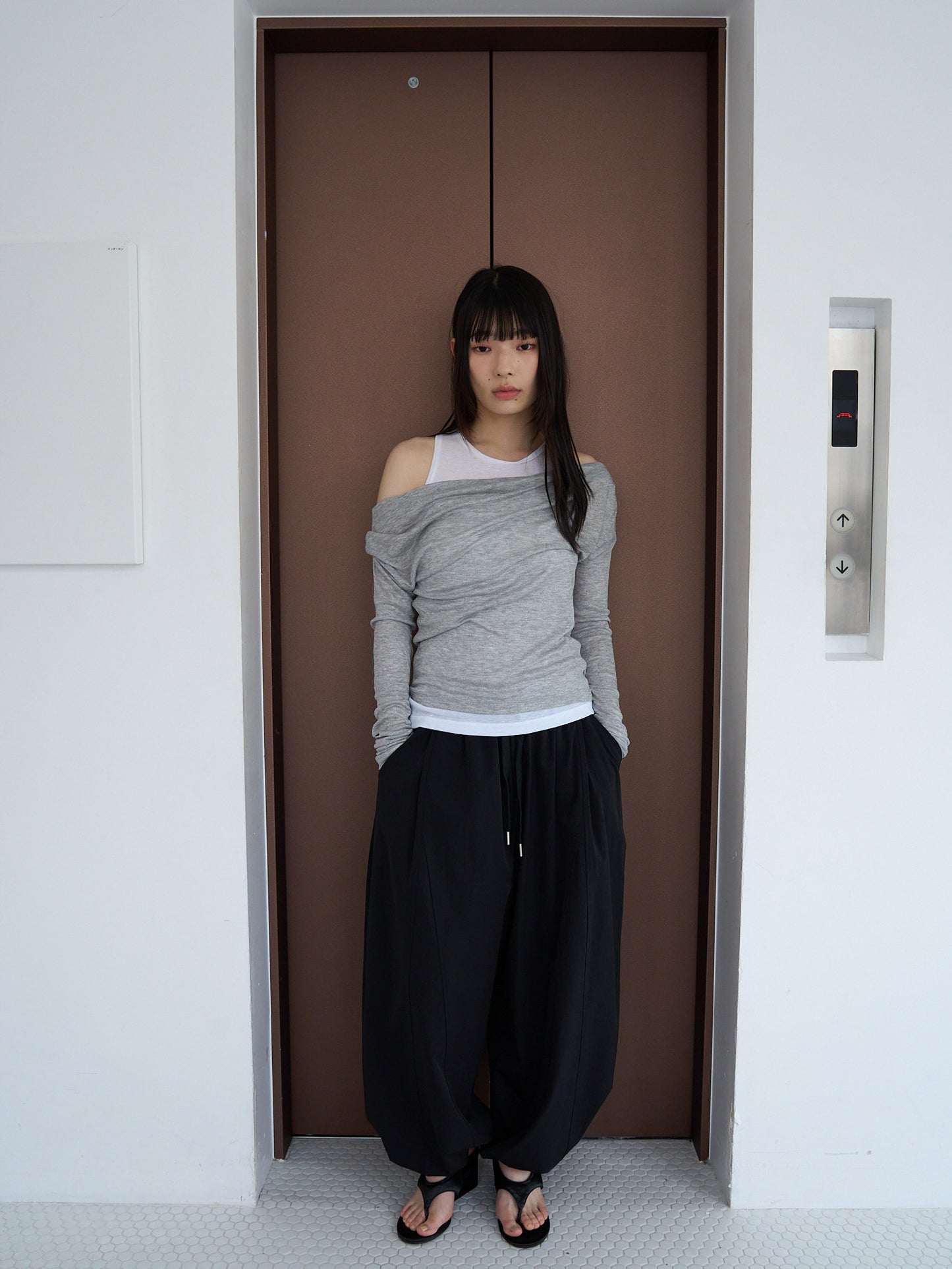 string nylon pants