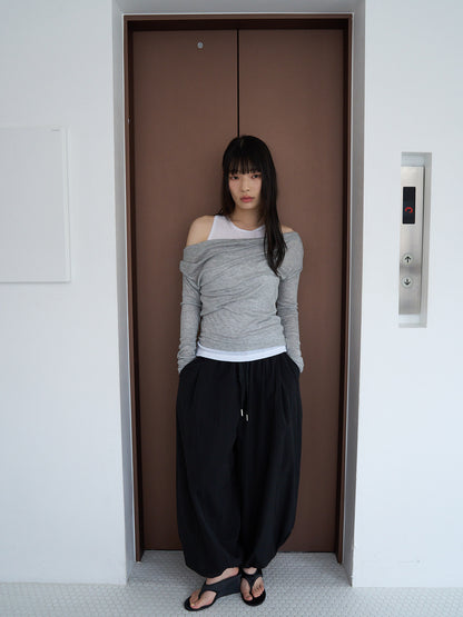 string nylon pants