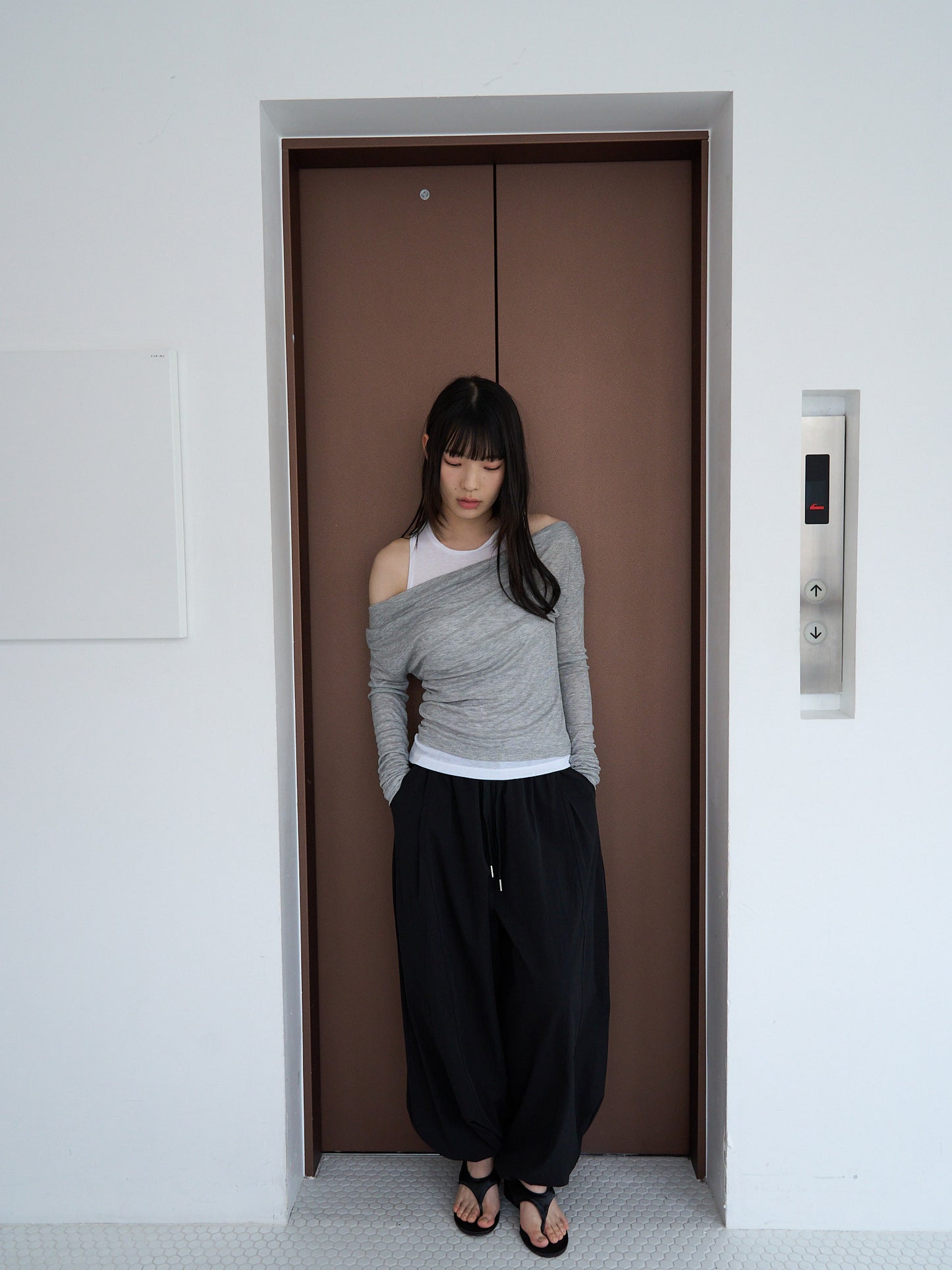 string nylon pants