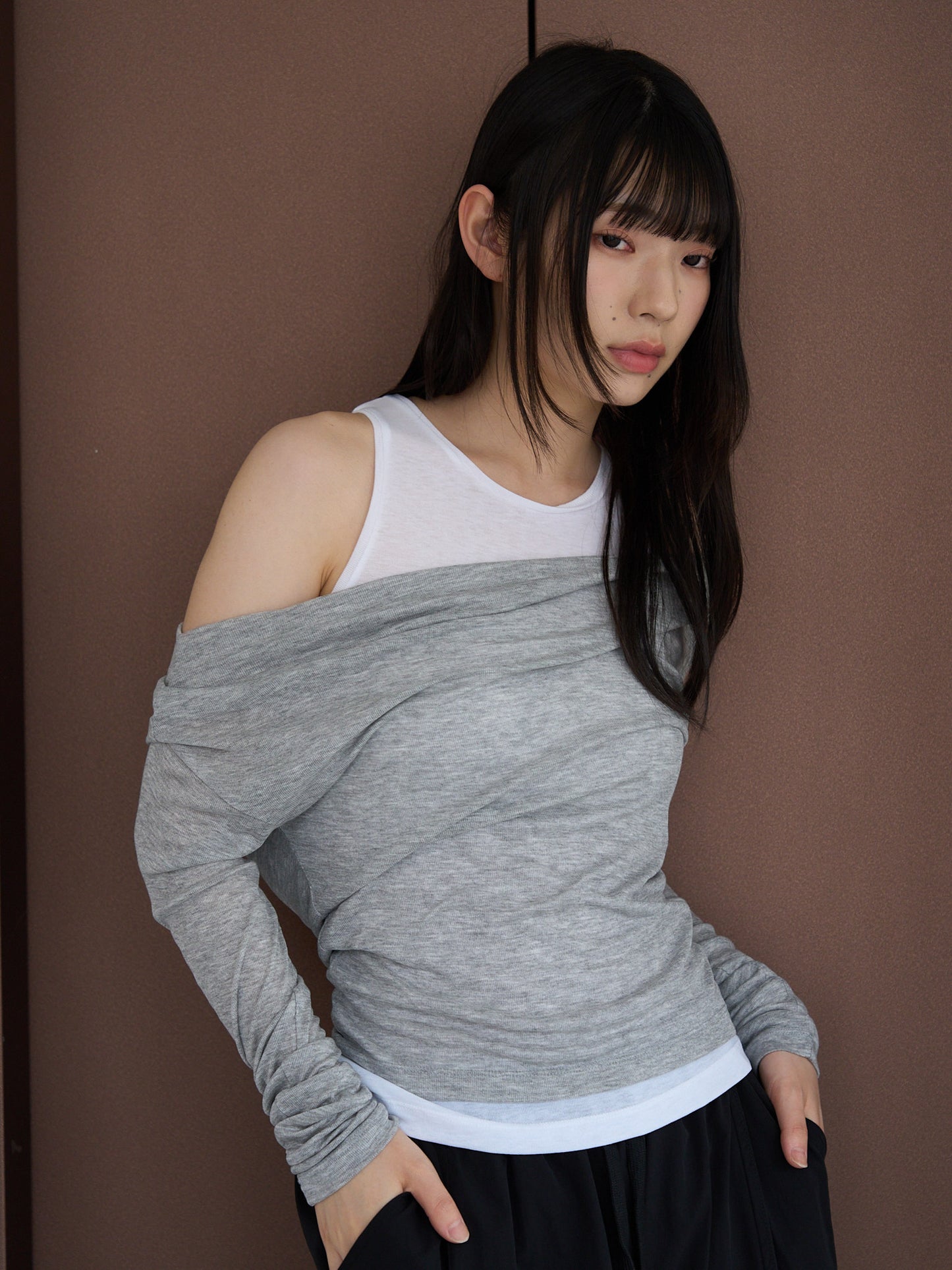 drape layered set top