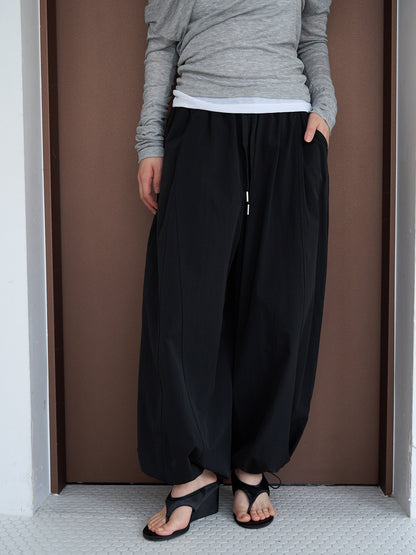 string nylon pants