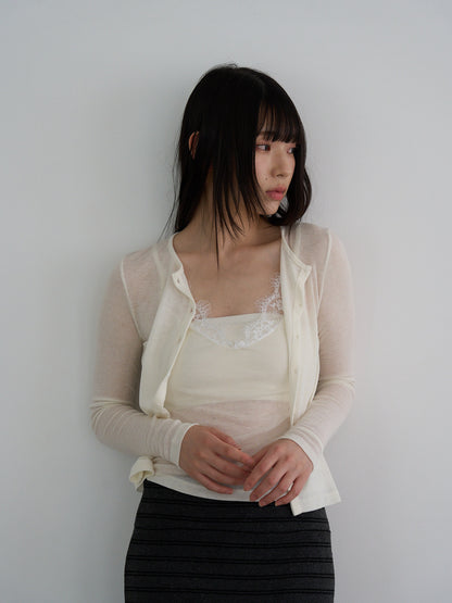 layered cardigan set