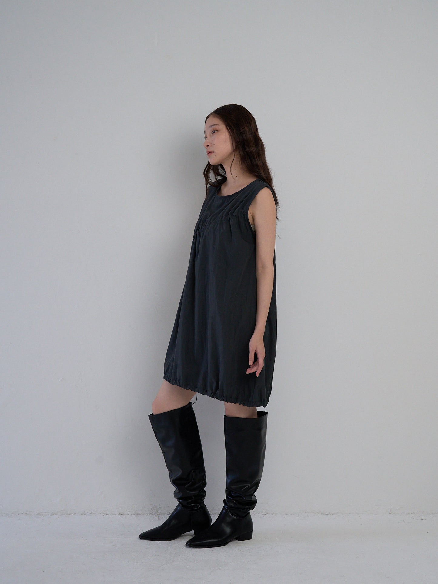nylon gather one piece