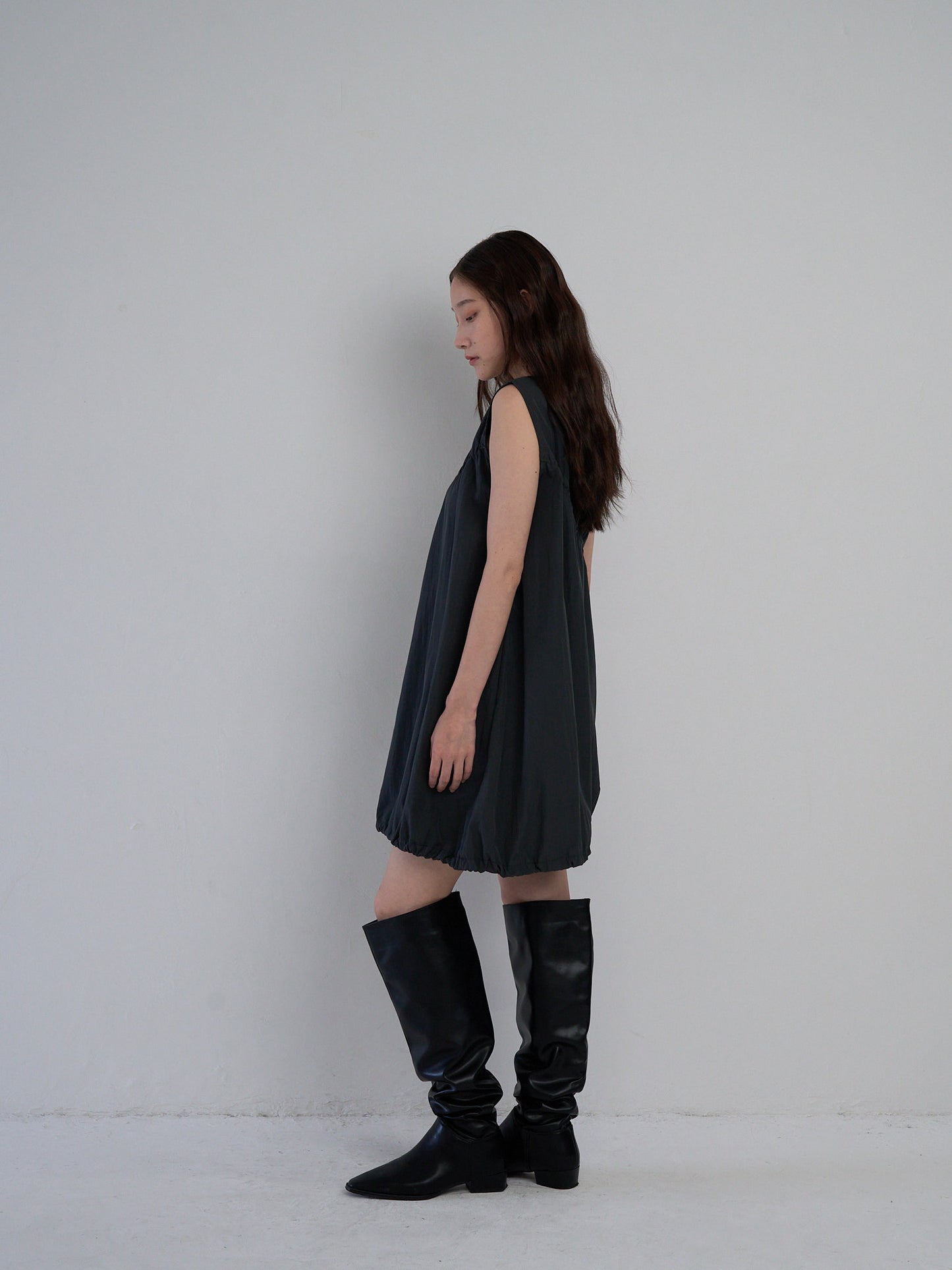 nylon gather one piece