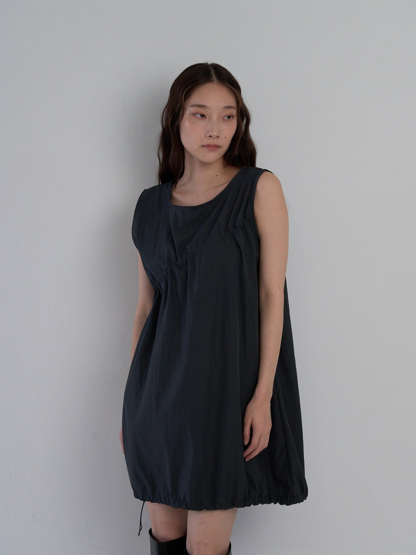 nylon gather one piece