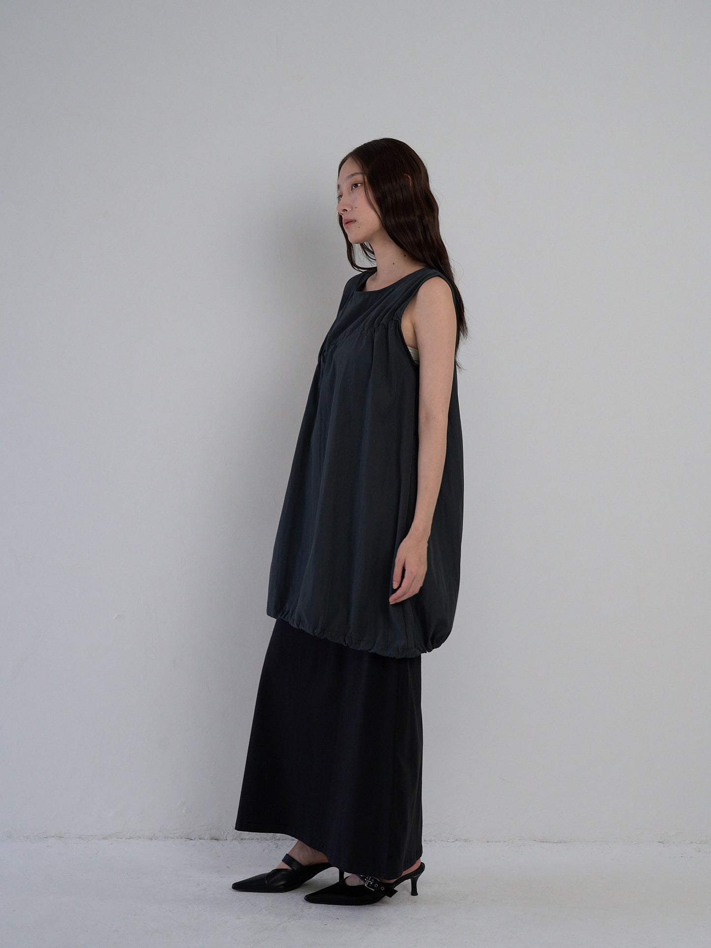 nylon gather one piece