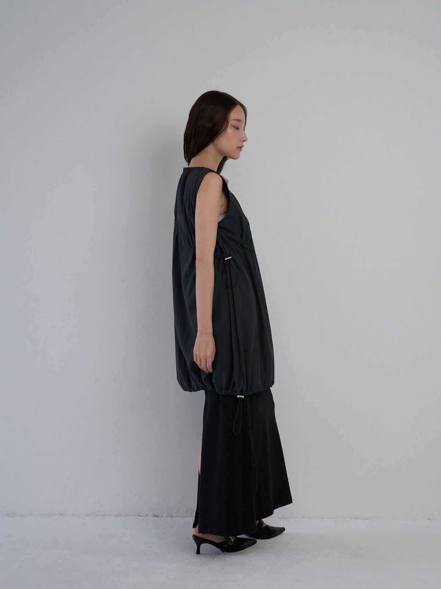 nylon gather one piece