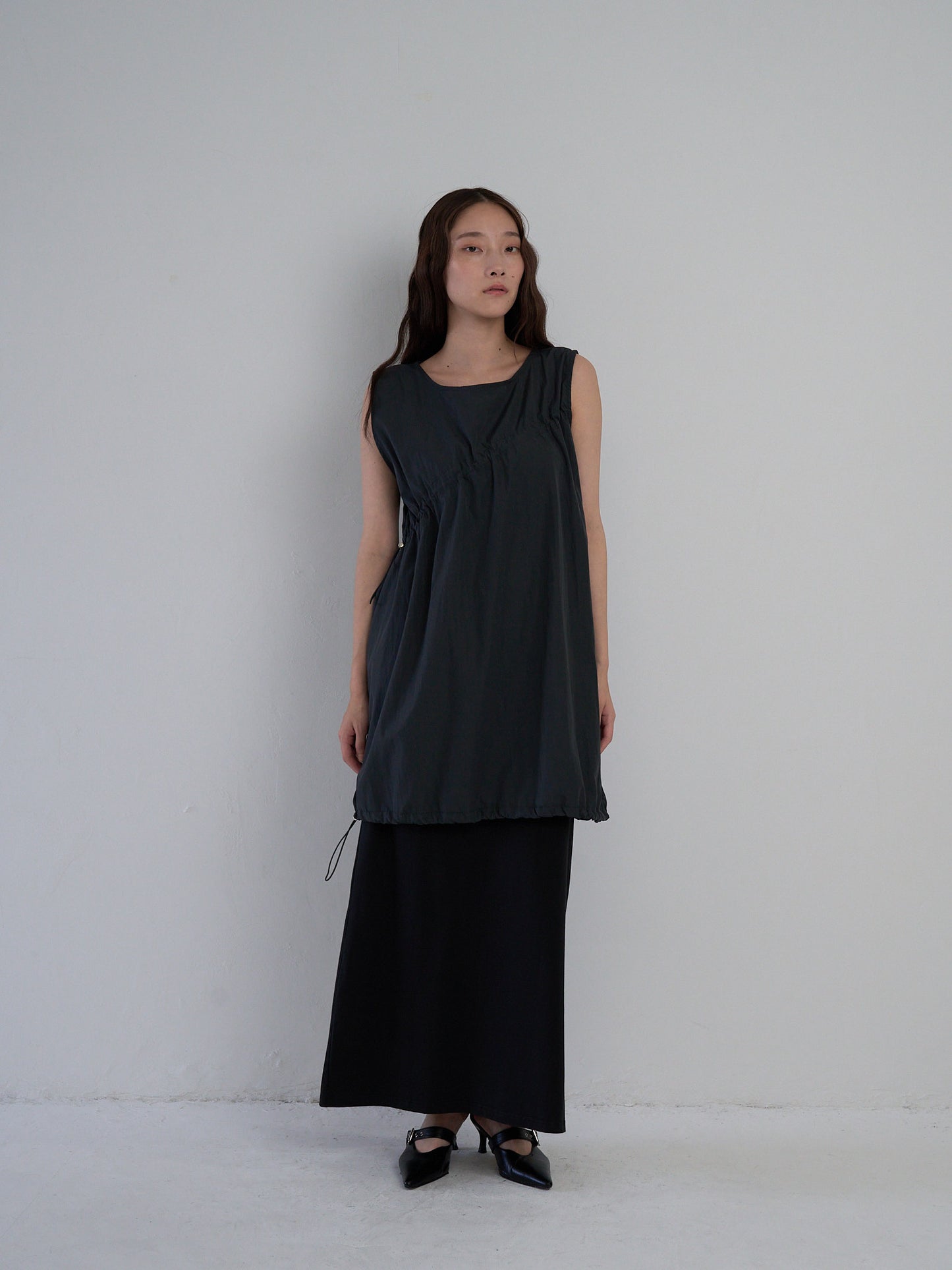 nylon gather one piece