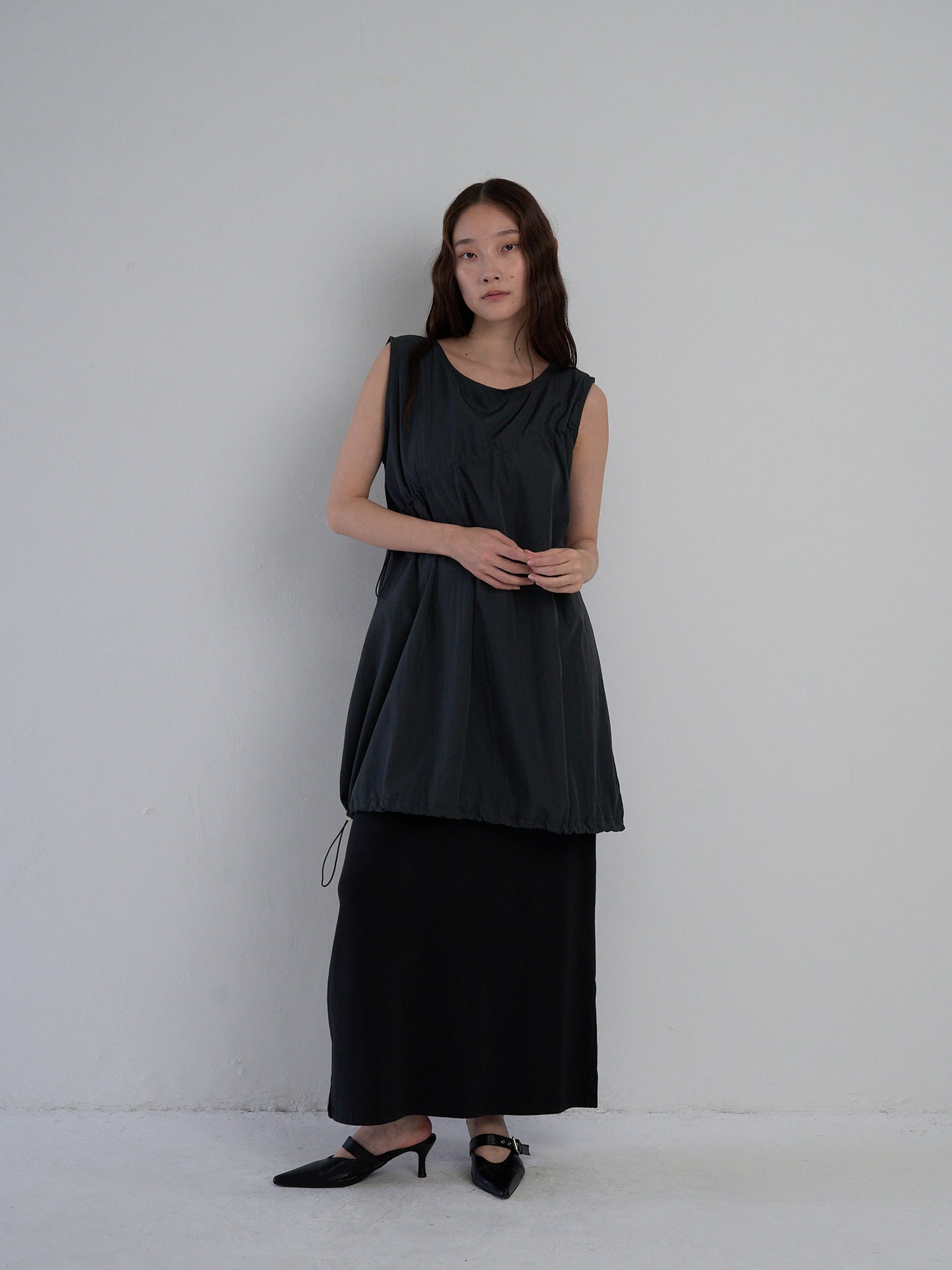 nylon gather one piece