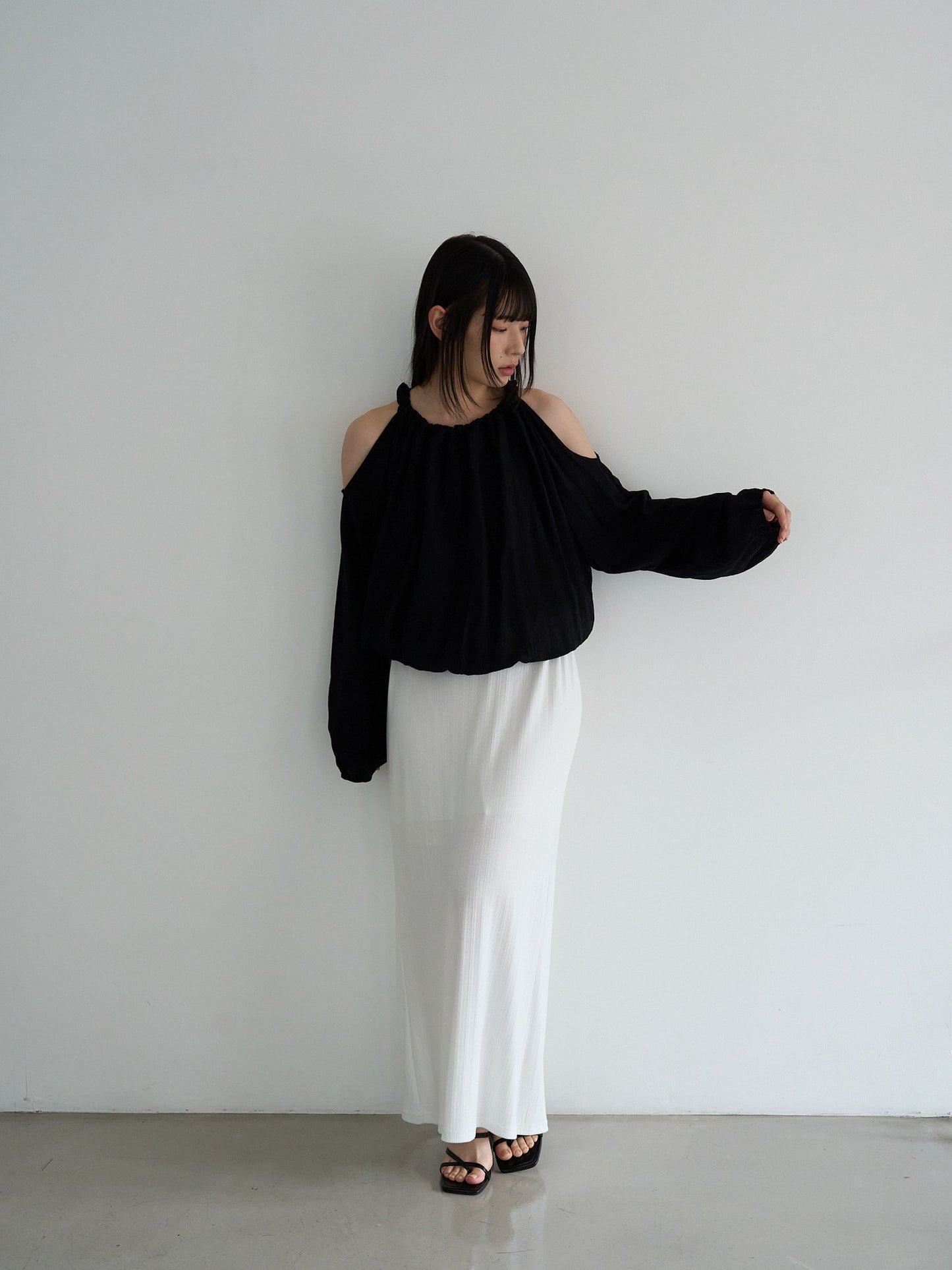 cold shoulder blouse