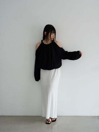 cold shoulder blouse