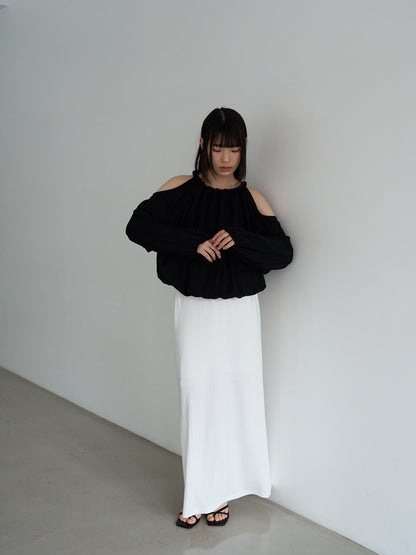 cold shoulder blouse