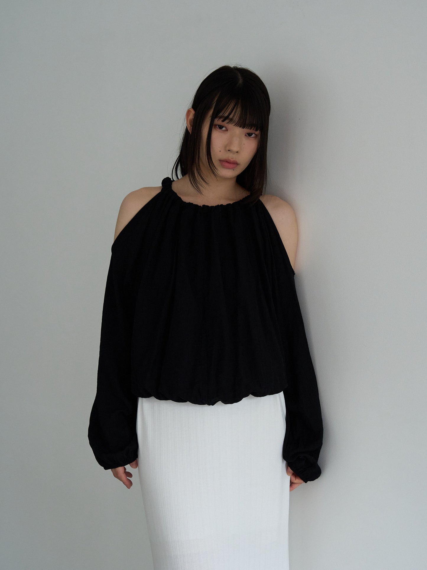 cold shoulder blouse