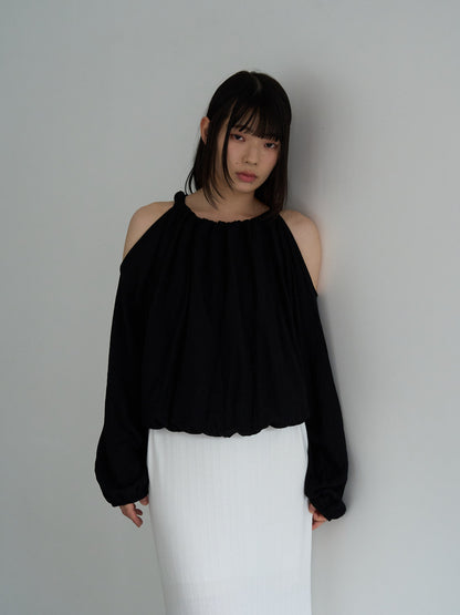 cold shoulder blouse