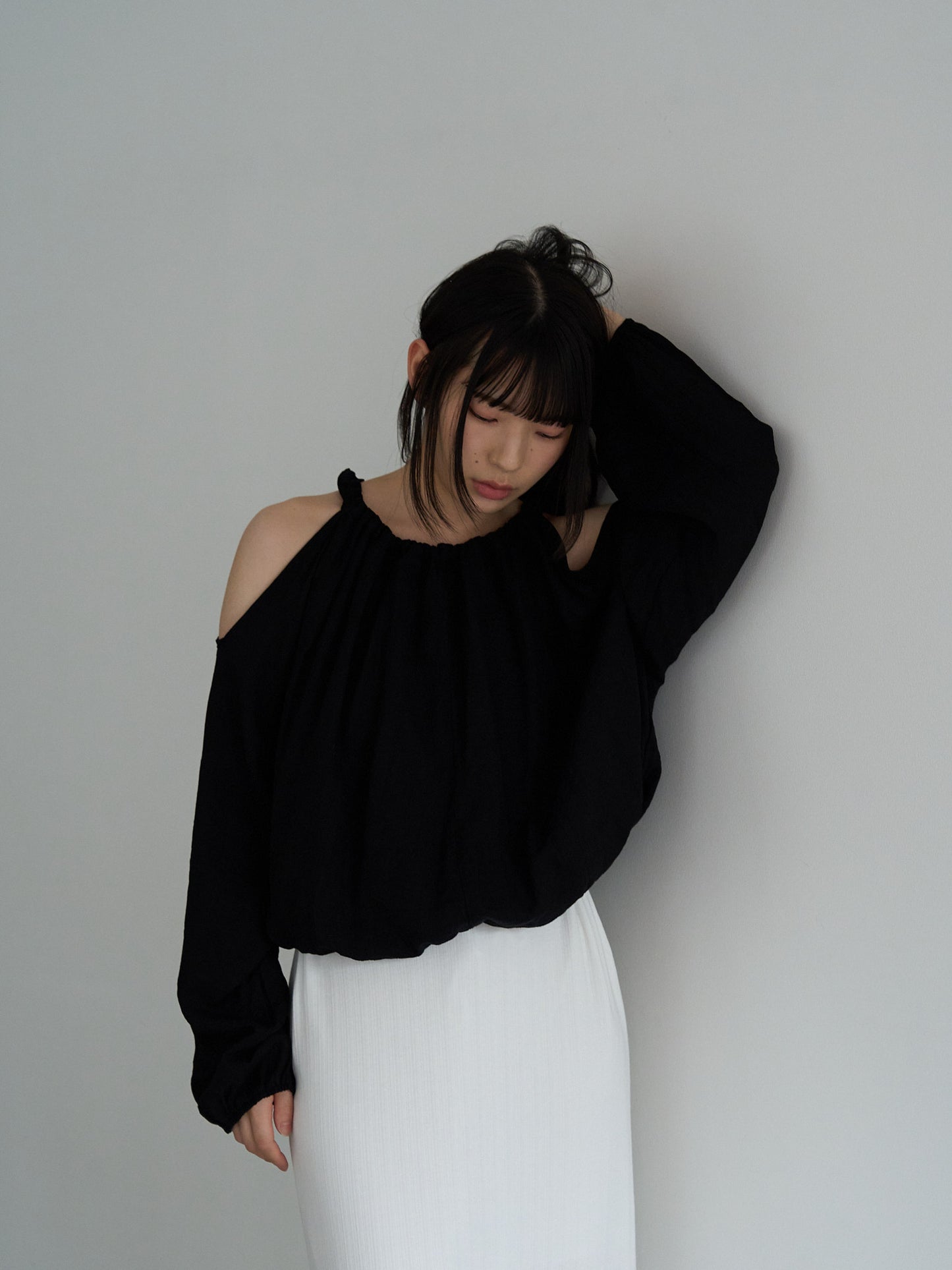 cold shoulder blouse