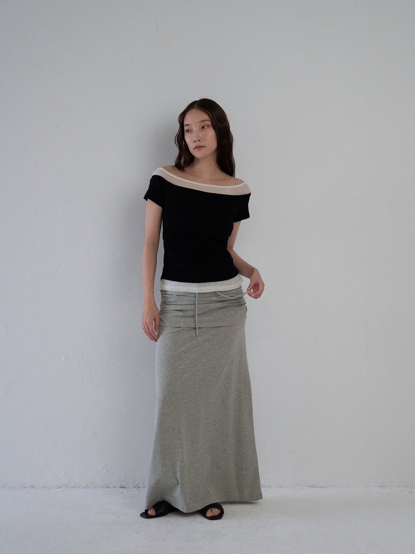 two tone layered T