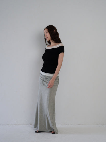 two tone layered T