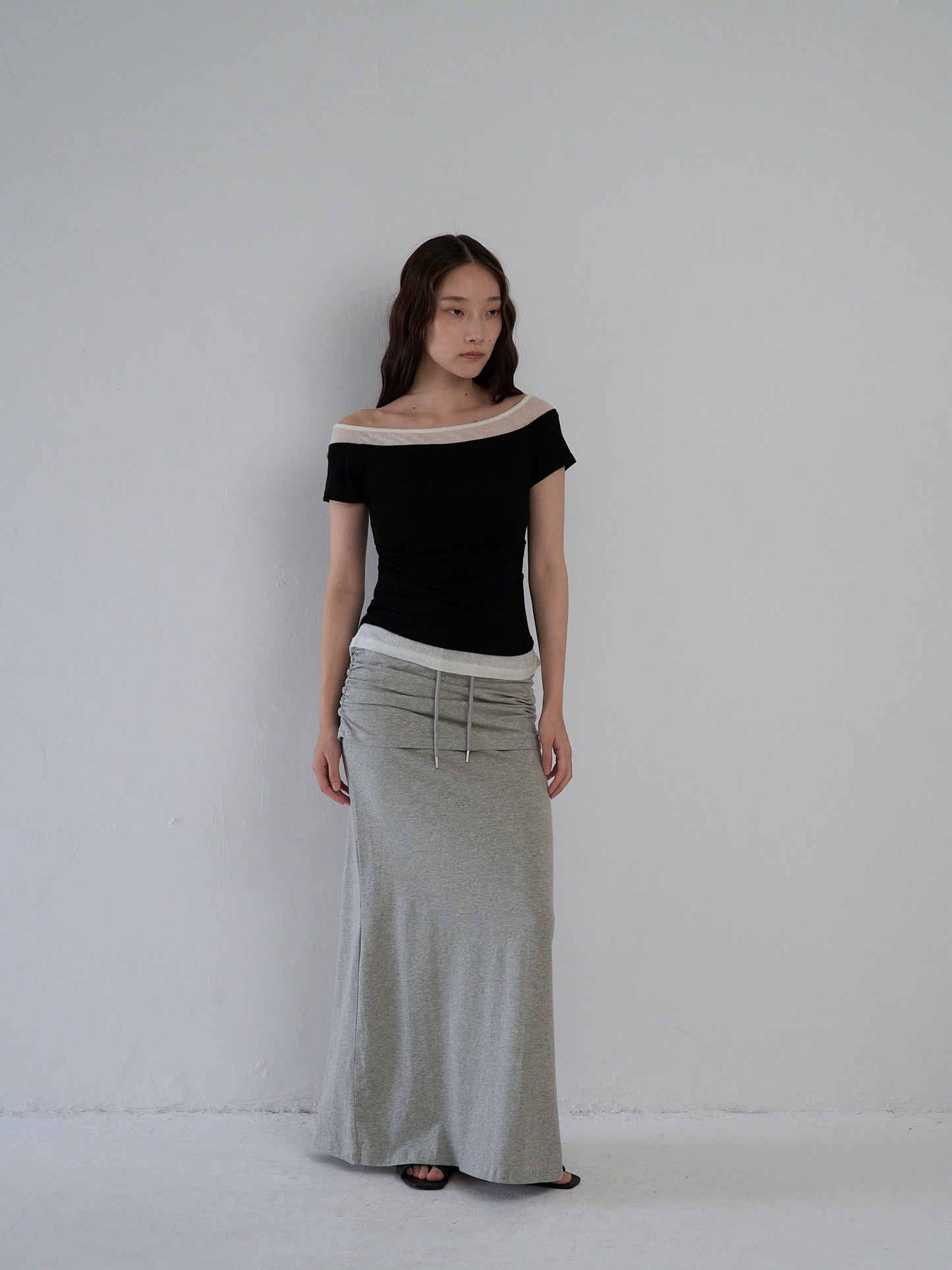 two tone layered T