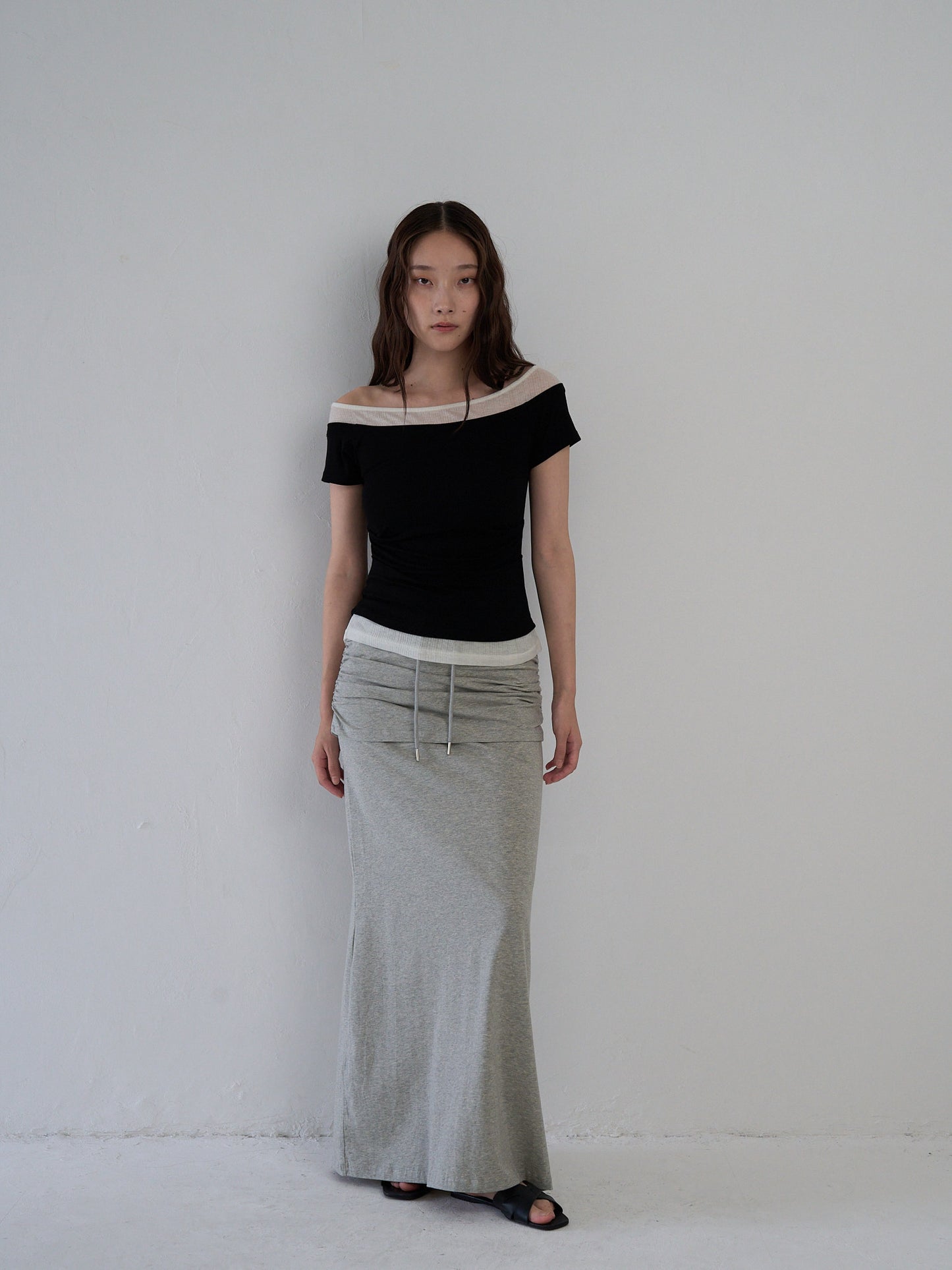 two tone layered T