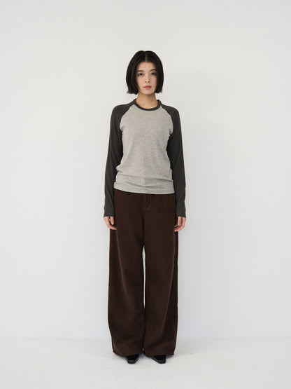 raglan long sleeve T