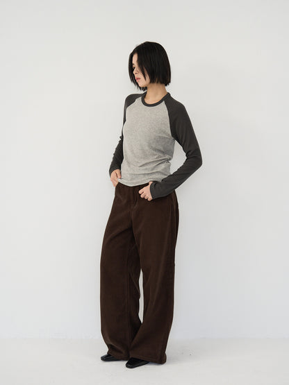 raglan long sleeve T