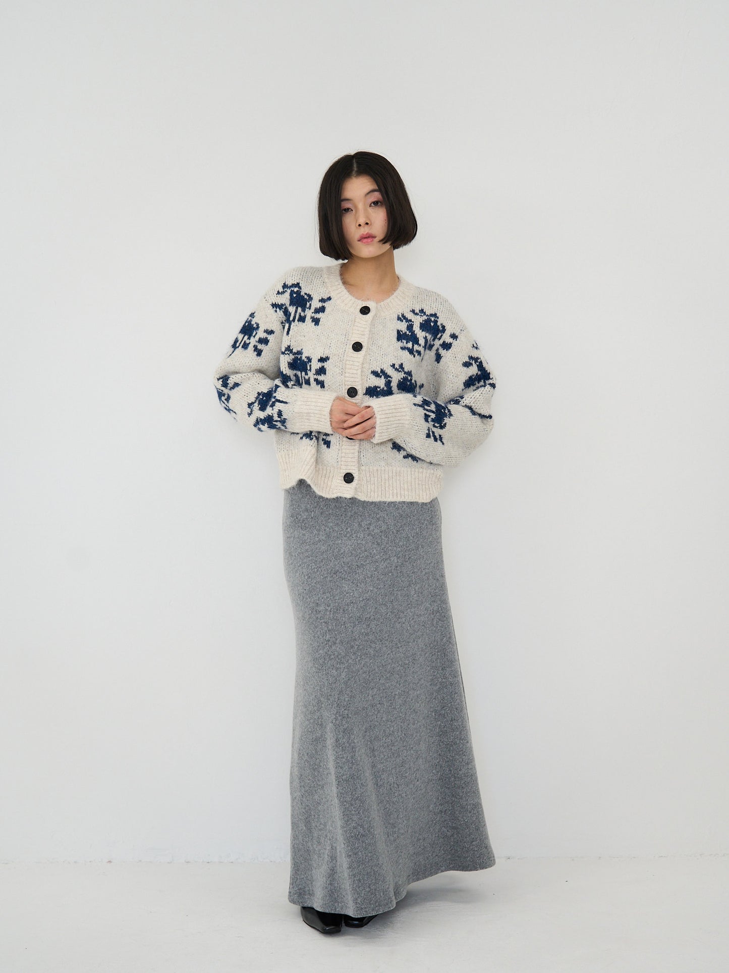 nordic wool cardigan