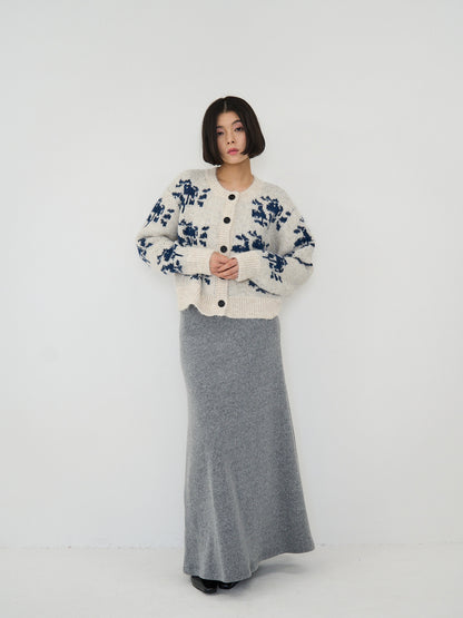 nordic wool cardigan