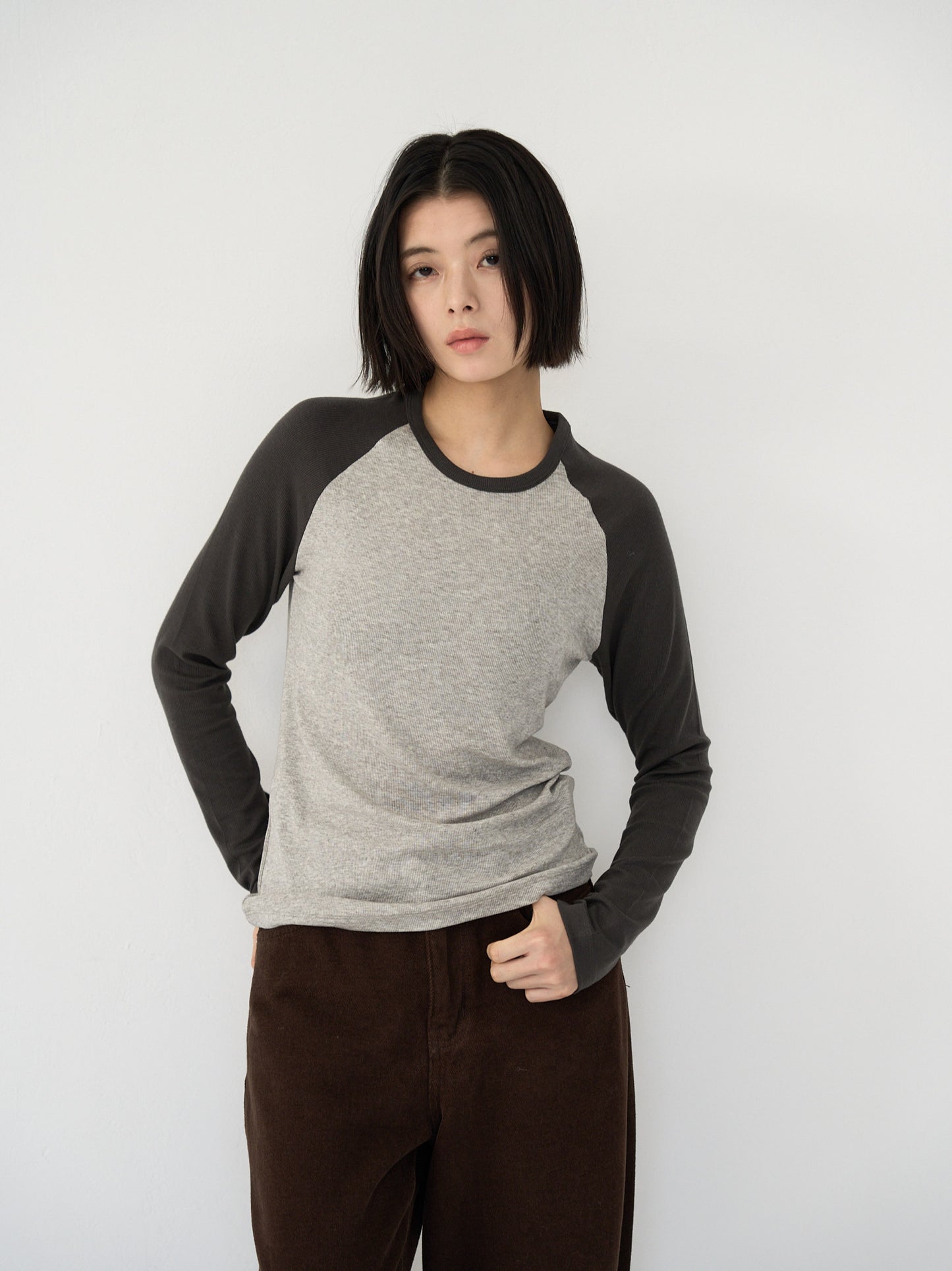 raglan long sleeve T