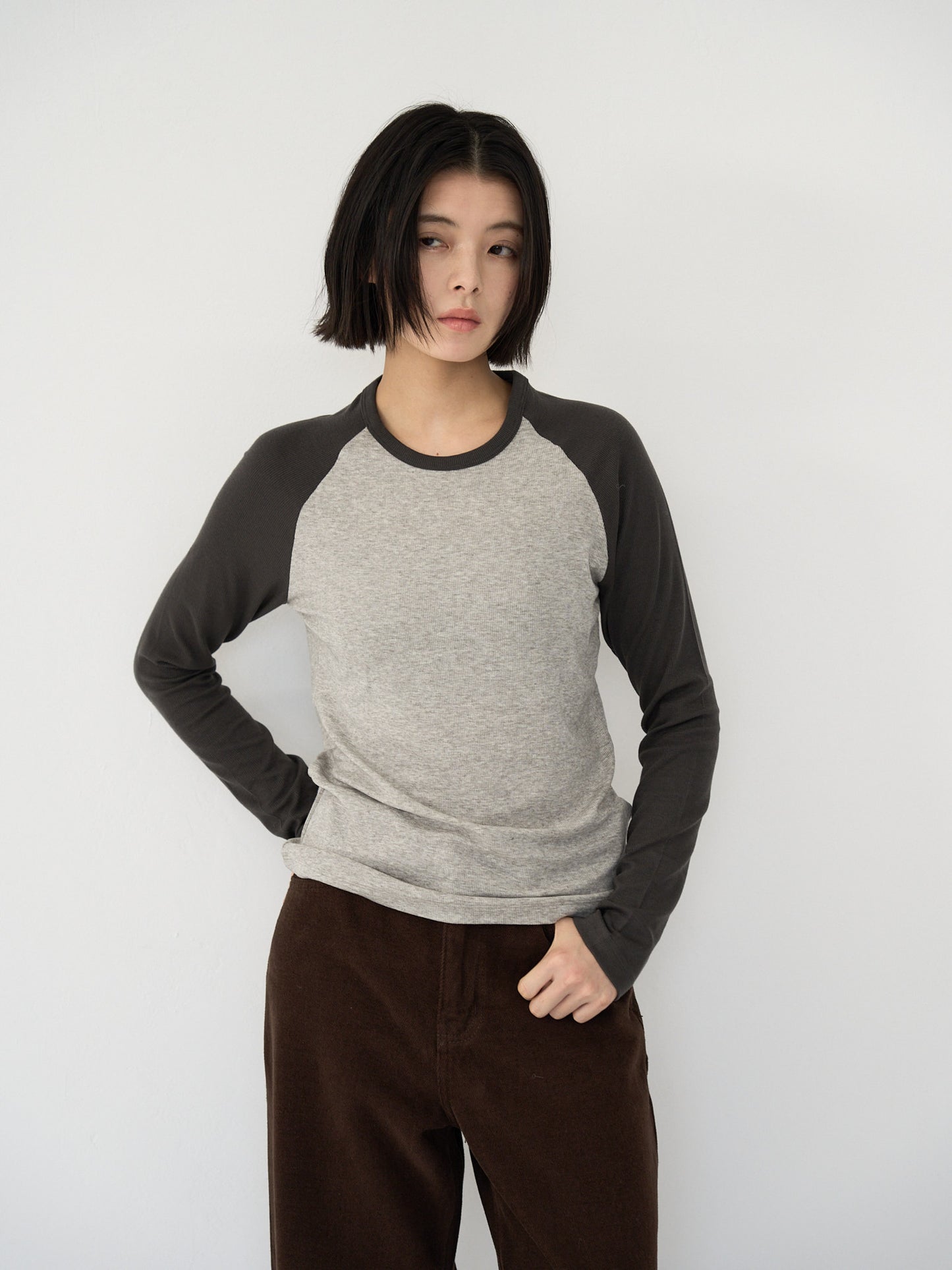 raglan long sleeve T