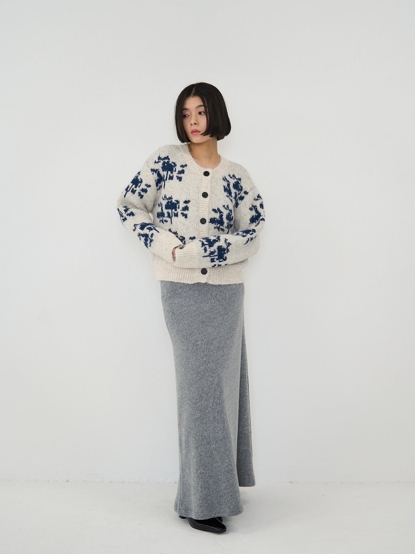 nordic wool cardigan